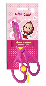 Ножницы безопасные из серии Маша и Медведь (Росмэн, 28952Ros)